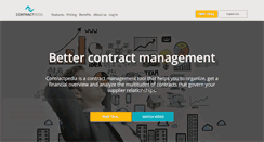 Desktop Screenshot of contractpedia.com