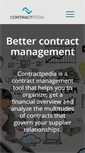 Mobile Screenshot of contractpedia.com