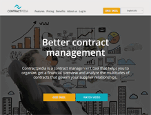 Tablet Screenshot of contractpedia.com